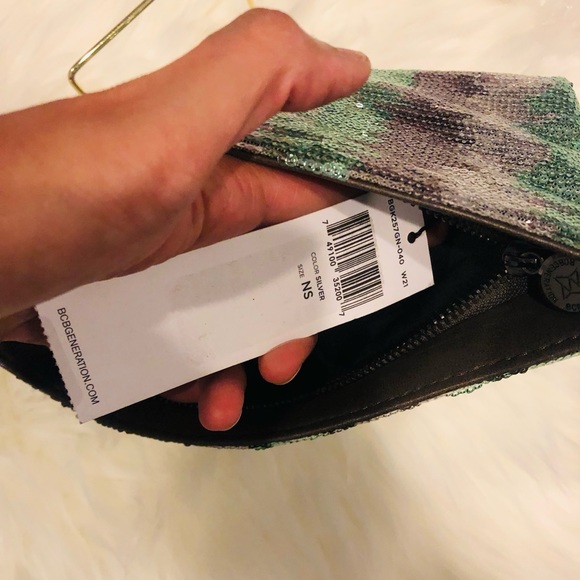 NWT BCBG Holiday Sequins Clutch - Picture 16 of 16